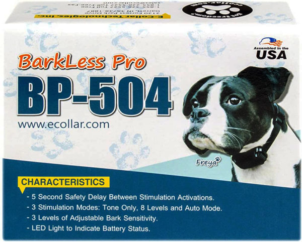 bp-504 educator anti bark collar