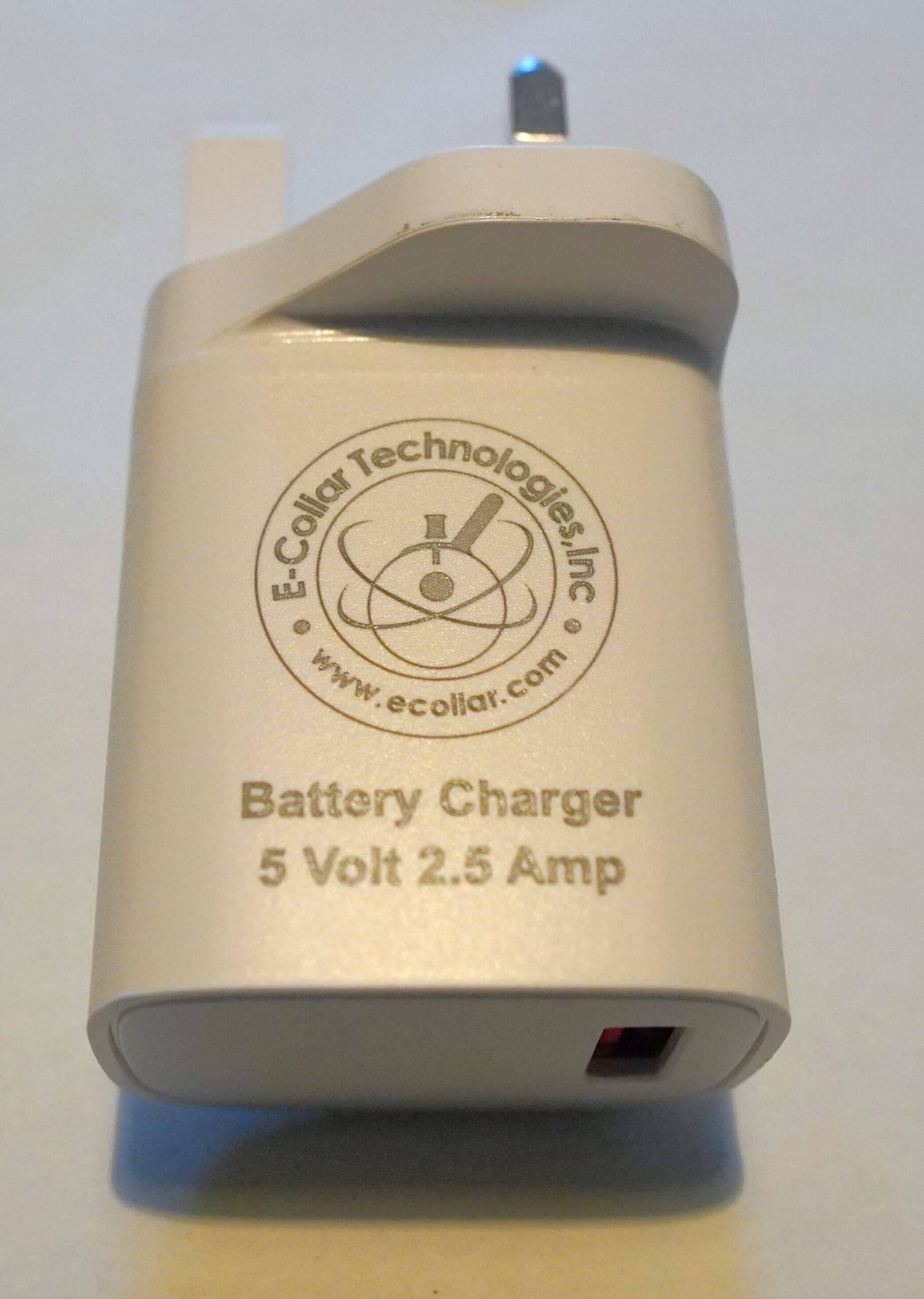 USB Plug UK Mains Charger Educator - Ecollars.co.uk